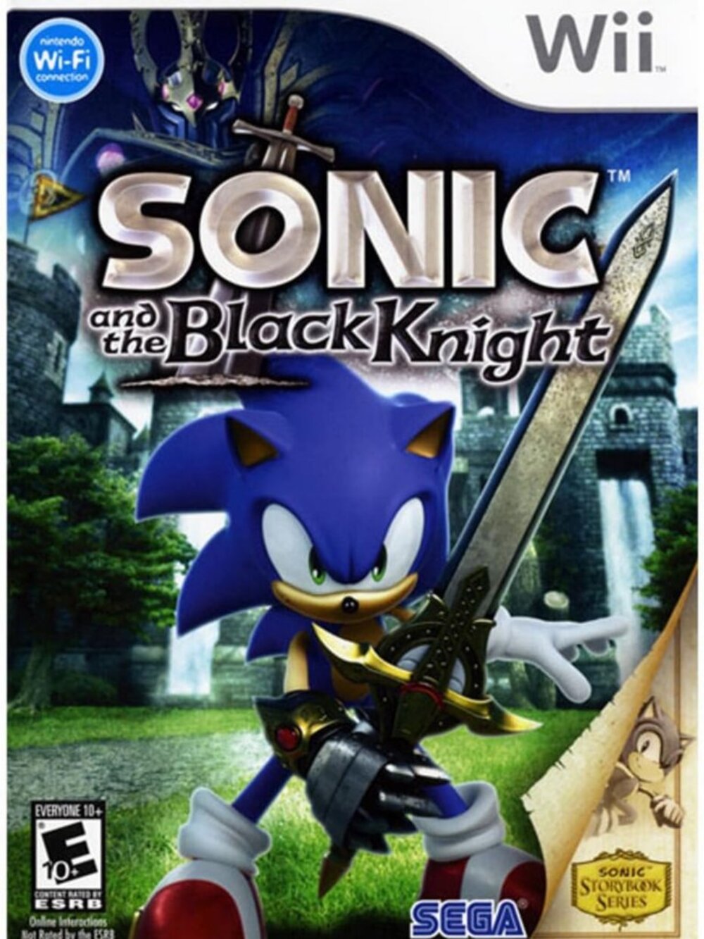 Adventure Game for Nintendo Wii - Sonic & the Black Knight (Renewed, Great